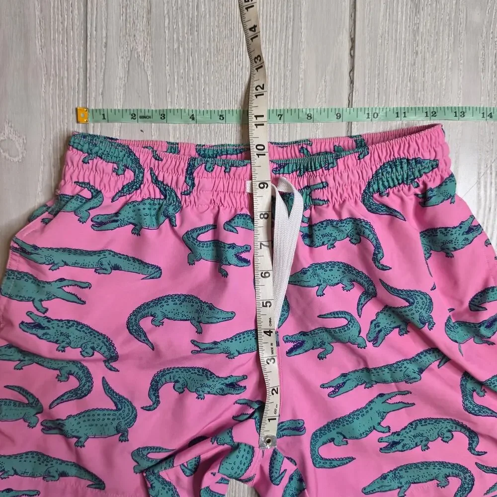 Chubbies The Glades Pink Alligator Print 5.5